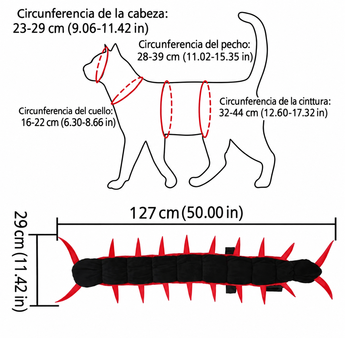 Disfraz de gato Halloween